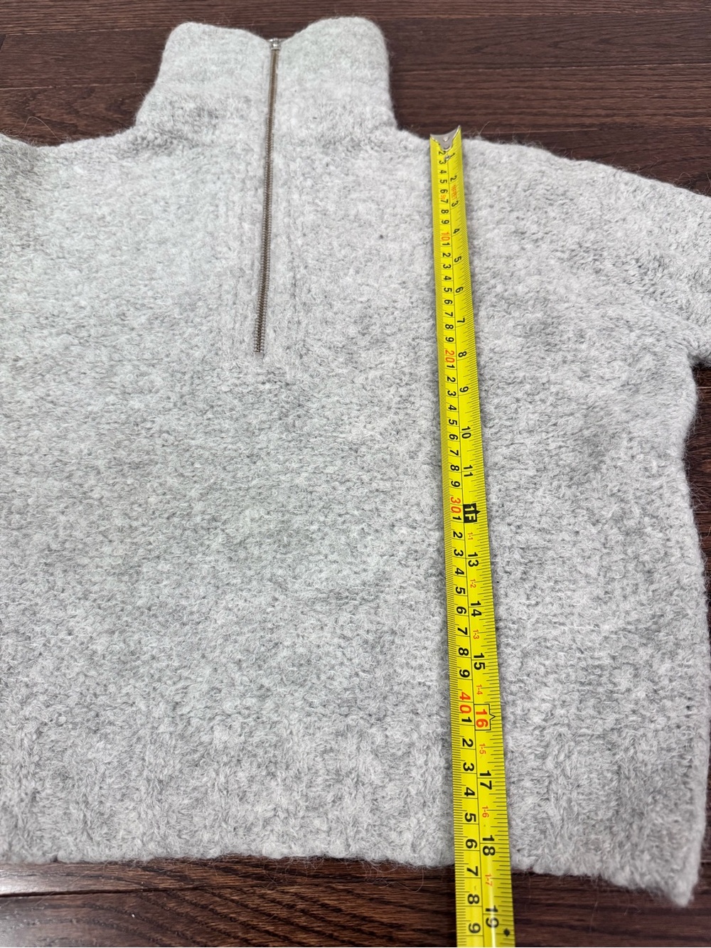 Wilfred Free Gwyneth Sweater Alpaca Merino Wool Blend Grey Size XS - Picture 8 of 12